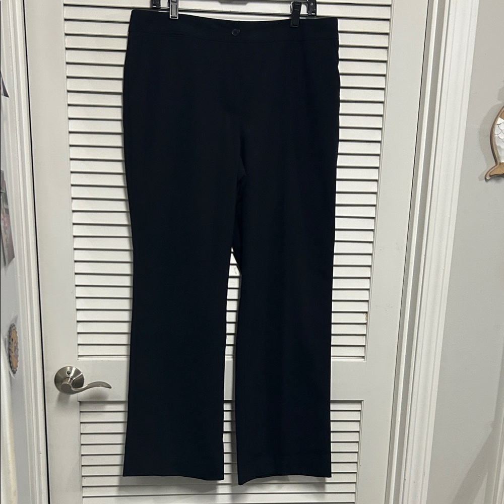 Talbots Heritage Black Wide Leg Women's Pants